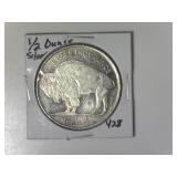 One Half Ounce .999 Silver Round