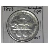 1893 Columbian Expo Half Dollar