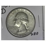 1961-D Washington Quarter