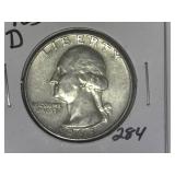 1963-D Washington Quarter