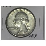 1963 Washington Quarter