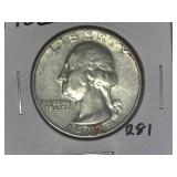 1962 Washington Quarter