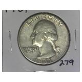 1961 Washington Quarter