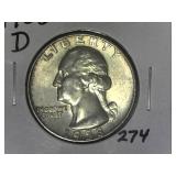 1958-D Washington Quarter