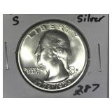 1976-S 40% Silver Washington Quarter