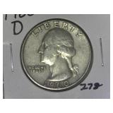 1960-D Washington Quarter