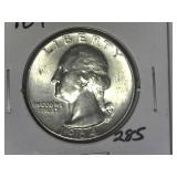1964 Washington Quarter