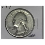 1949 Washington Quarter