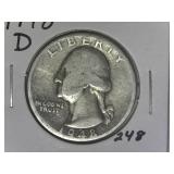 1948-D Washington Quarter