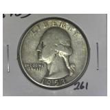 1953 Washington Quarter