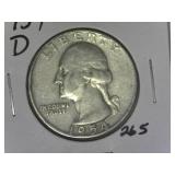 1954-D Washington Quarter