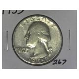 1955 Washington Quarter