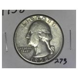 1958 Washington Quarter