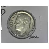 1950-D Roosevelt  Dime