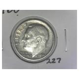1960 Roosevelt  Dime