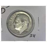 1953-D Roosevelt  Dime