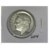 1951 Roosevelt  Dime