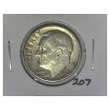 1952 Roosevelt  Dime