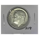 1956 Roosevelt  Dime