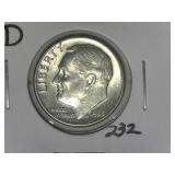 1963-D Roosevelt  Dime