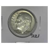 1957 Roosevelt  Dime