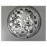 Hedge Hog One Ounce .999 Silver Round