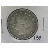 1905 Liberty V-Nickel