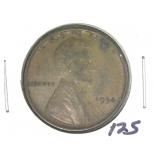 1934 Lincoln Wheat Cent