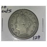 1883 WO/CENTS Liberty V-Nickel