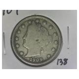 1909 Liberty V-Nickel