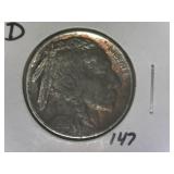 1916-D Buffalo Nickel