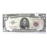 1963  $5 Red Seal United States Note