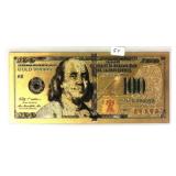 2009A $100 Copy Gold  Type Note