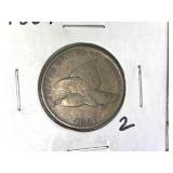 1857 Flying Eagle Cent