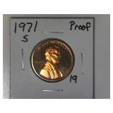 1971-S Proof Lincoln Cent