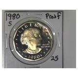 1980-S Proof SBA Dollar