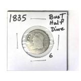 1835 Bust Half Dime