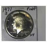 1971-S Proof Kennedy Half Dollar