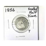 1856 Liberty Seated Half Dime