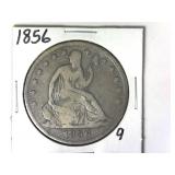1856 Liberty Seated Half Dollar