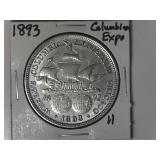 1893 Columbian Expo Half Dollar