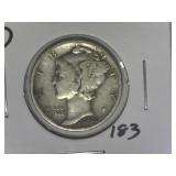 1936-D Mercury Dime