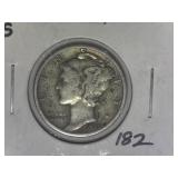 1935-S Mercury Dime