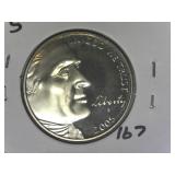 2005-S Proof Bison Jefferson Nickel