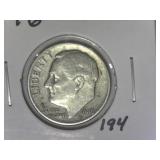 1946 Roosevelt  Dime