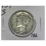 1939-S Mercury Dime