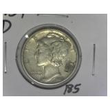 1939-D Mercury Dime
