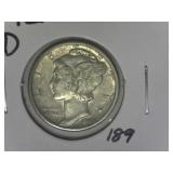 1942-D Mercury Dime