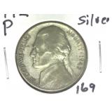 1942-P 35% Silver Jefferson Nickel
