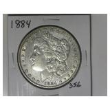 1884 Morgan Silver Dollar